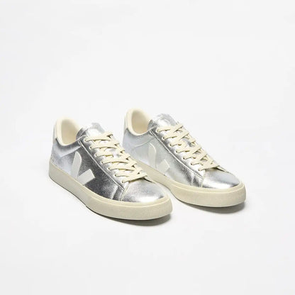 CAMPO LEATHER SILVER WHITE