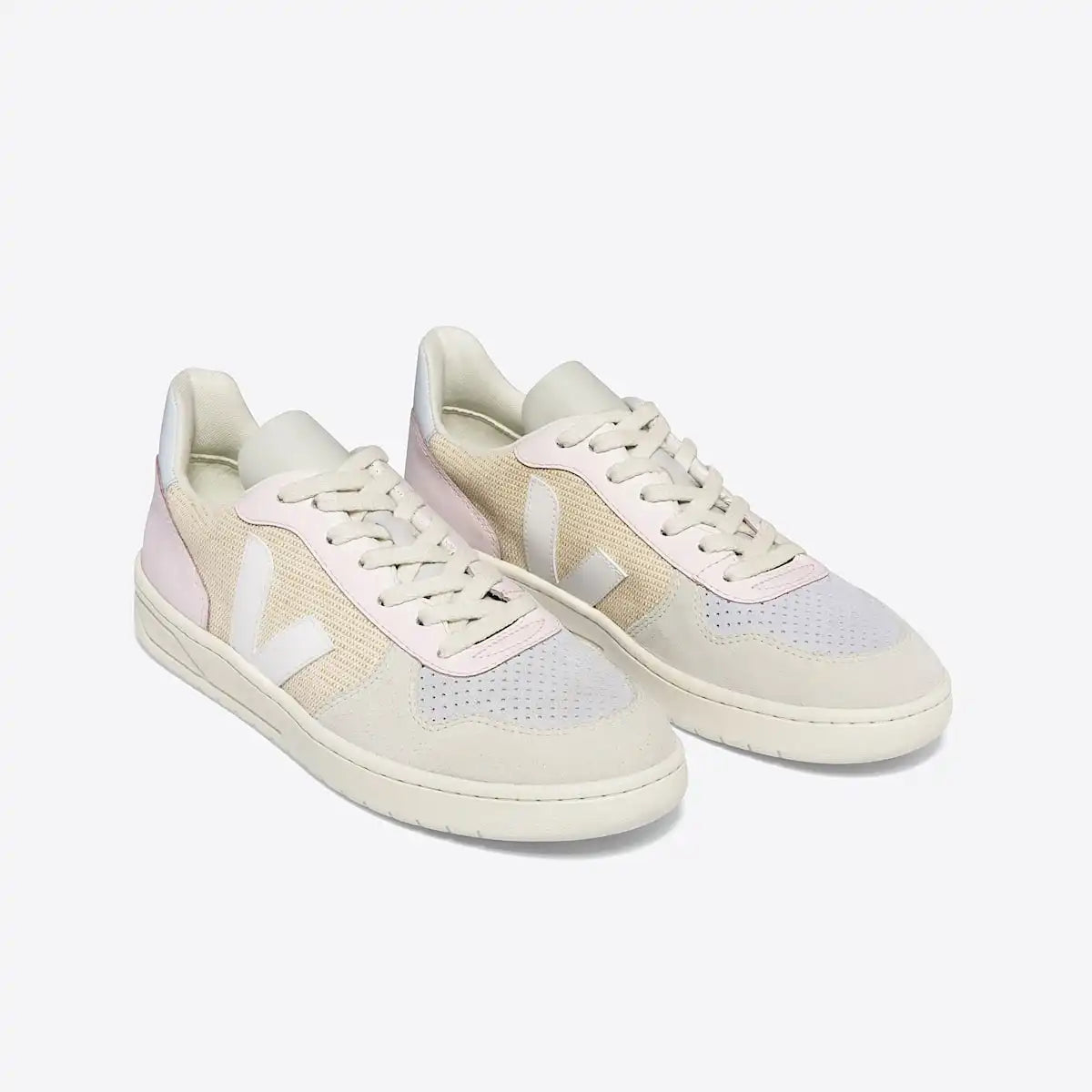 V-10 J-MESH JUTE WHITE MULTICO