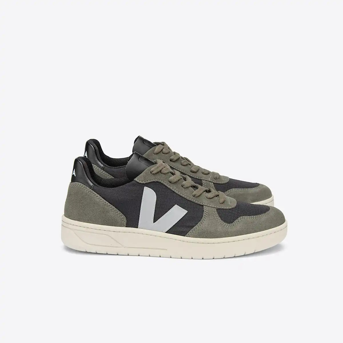 V-10 RIPSTOP BLACK OXFORD GREY MUD